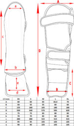 Schienbeinschutz „Star Light WAKO“ – Bild 3