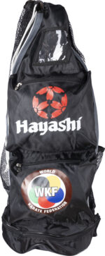 Meshbag „WKF Deluxe“ - 65 cm x 26,8 cm x 26,8 cm, schwarz