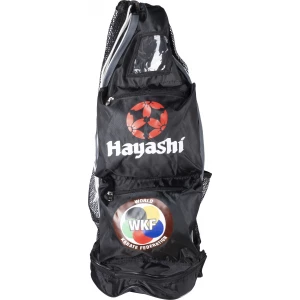 Meshbag „WKF Deluxe“ - 65 cm x 26,8 cm x 26,8 cm, schwarz