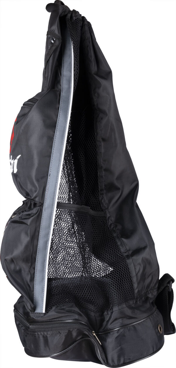 Meshbag „WKF Deluxe“ - 65 cm x 26,8 cm x 26,8 cm, schwarz – Bild 2