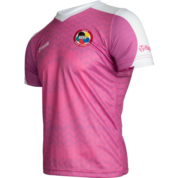 WKF - T-Shirt „Zigzag“ mit V-Ausschnitt – Bild 3