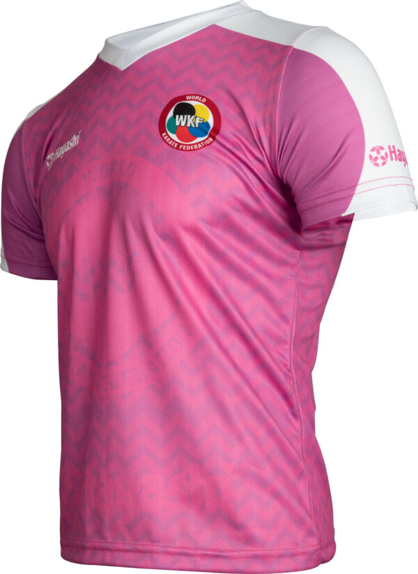 WKF - T-Shirt „Zigzag“ mit V-Ausschnitt – Bild 3