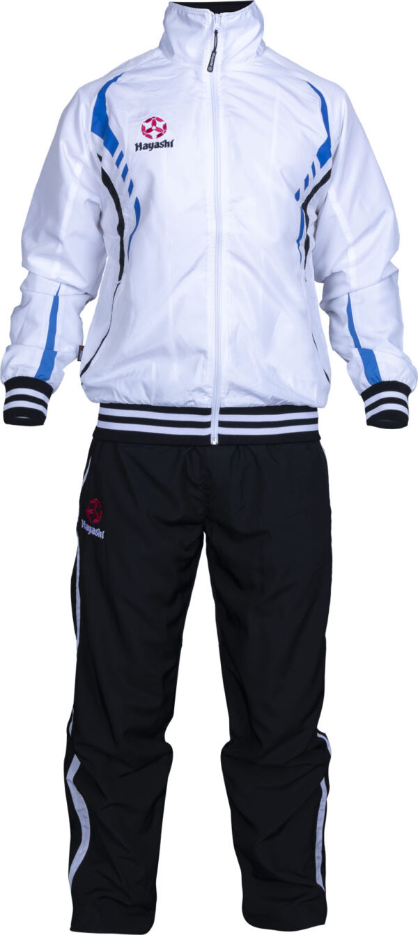 hayashi-tracksuit-slide-white-black-885.jpg Trainingsanzug „Slide“ – Bild 1