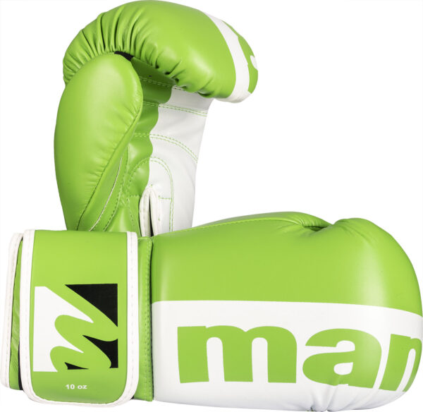 manus-gloves-2colour-white-green-5244.jpg Boxhandschuhe „2colour“ – Bild 1