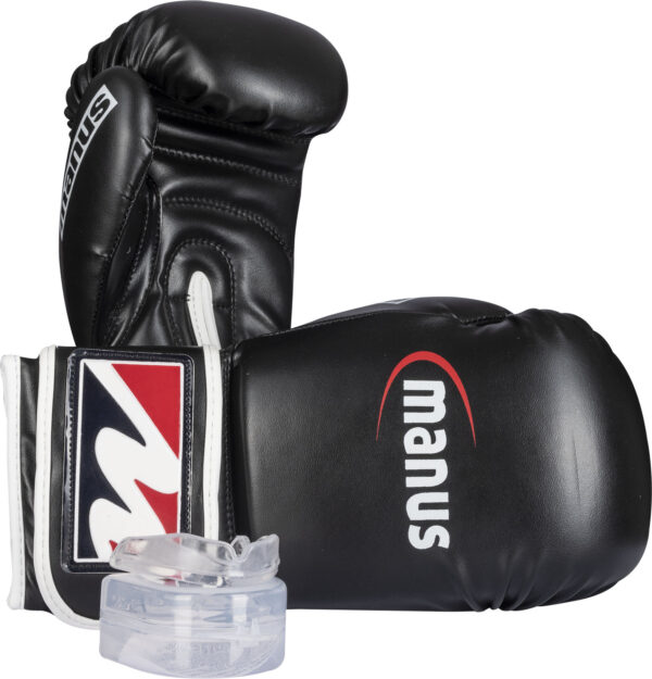 Box-Starterset mit Boxhandschuhen und Zahnschutz – Bild 1