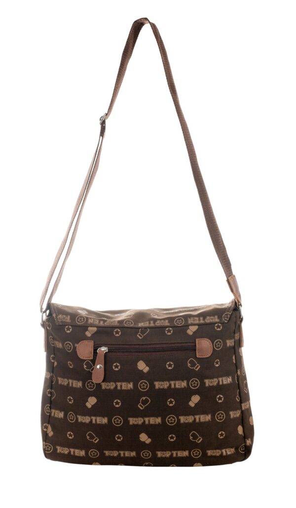 Aktentasche, Messengerbag - 35 cm x 30 cm x 7 cm, braun – Bild 3