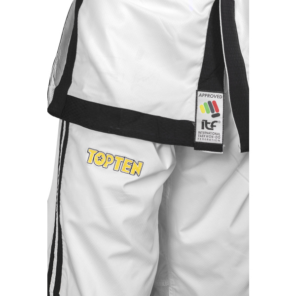 Taekwon-Do Grandmaster Dobok „Premium Gold“ (7. - 9. Dan) (ITF approved) – Bild 6