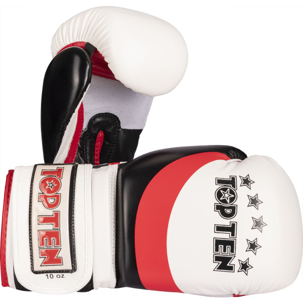 top-ten-gloves-stripe-white-red-2273.jpg Boxhandschuhe „Stripe“ – Bild 2