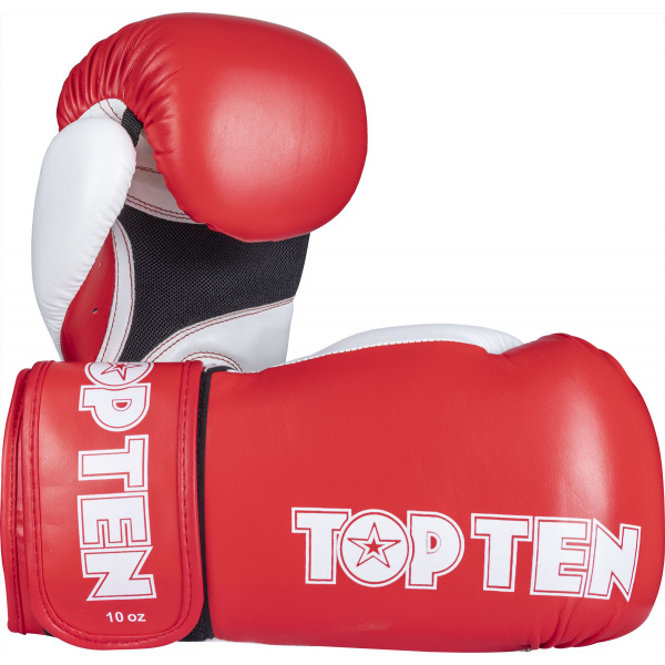 top-ten-gloves-xlp-red-white-2268.jpg Boxhandschuhe „XLP“ – Bild 1