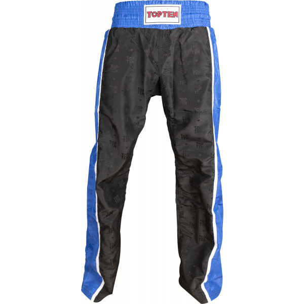 top-ten-kickboxing-pant-stripes-black-blue-1606.jpg Kickboxhose „Stripes“ – Bild 1