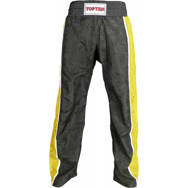 top-ten-kickboxing-pant-stripes-black-yellow-1606.jpg Kickboxhose „Stripes“ – Bild 3