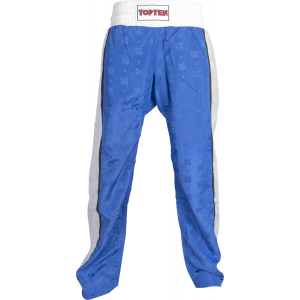 top-ten-kickboxing-pant-stripes-white-blue-1606.jpg Kickboxhose „Stripes“ – Bild 4