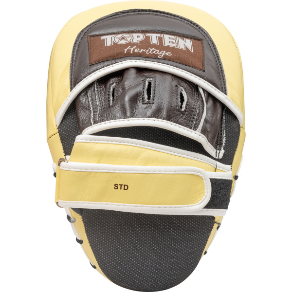 Handpratzen „Heritage“ gebogen - vintagebraun – Bild 4