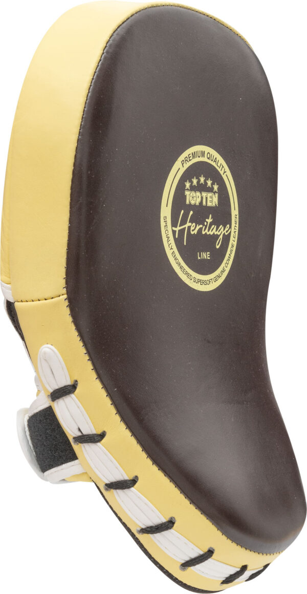 Handpratzen „Heritage“ gebogen - vintagebraun – Bild 2