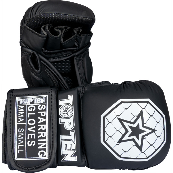 top-ten-sparring-glove-contender-black-23342.jpg MMA Sparringhandschuhe „Contender“ – Bild 1