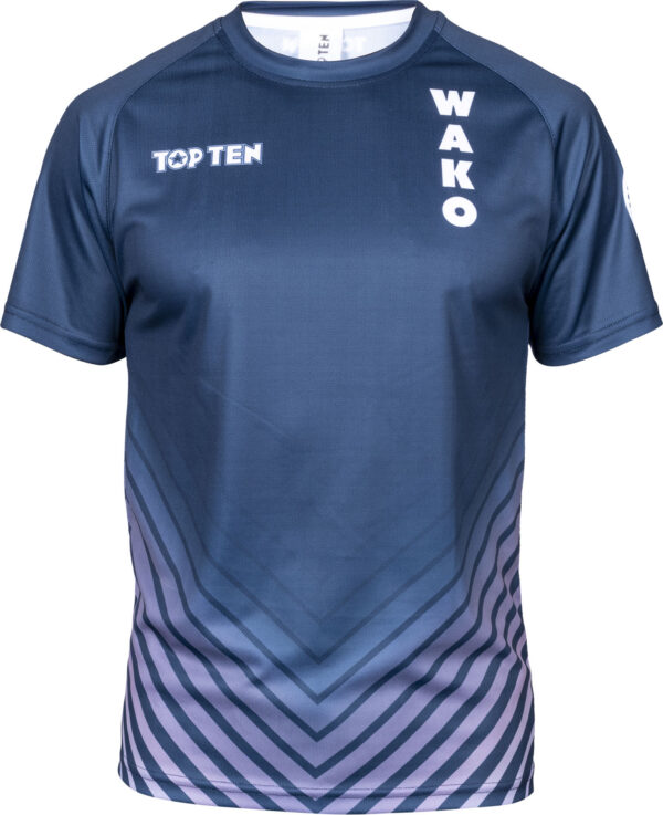 top-ten-t-shirt-wako-merch-blue-99323-a-front.jpg T-Shirt „WAKO Rail“ – Bild 1