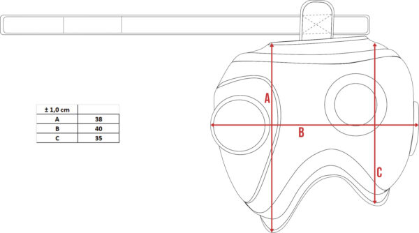 Oberschenkelschutz „Kao“ – Bild 4