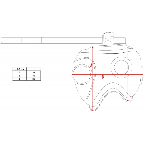 Oberschenkelschutz „Kao“ – Bild 4