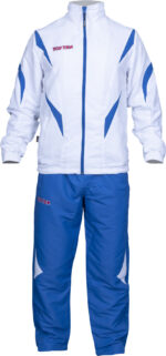 Fitnessanzug „Premium Quality“ mit blauer Hose