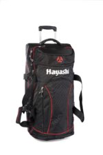 Trolley „Deluxe Travel“ Jumbo - 81 cm x 39 cm x 40 cm, schwarz-rot