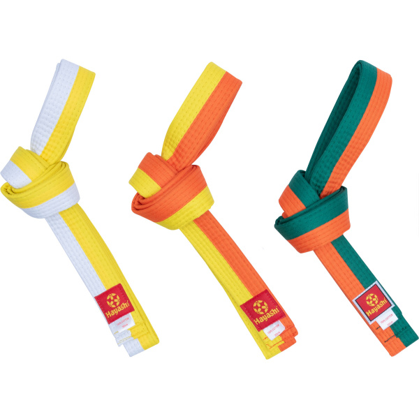 hayashi-belt-budobelt-054.jpg Budogürtel zweifarbig – Bild 1