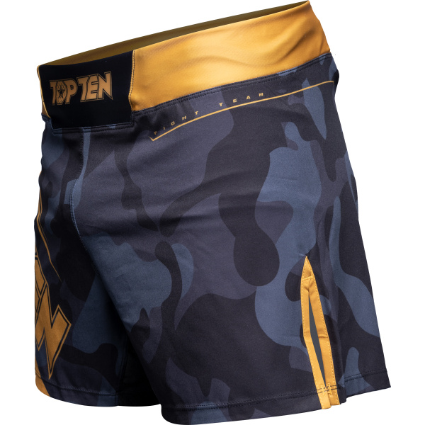 MMA Shorts „Black Force“ Camouflage – Bild 3