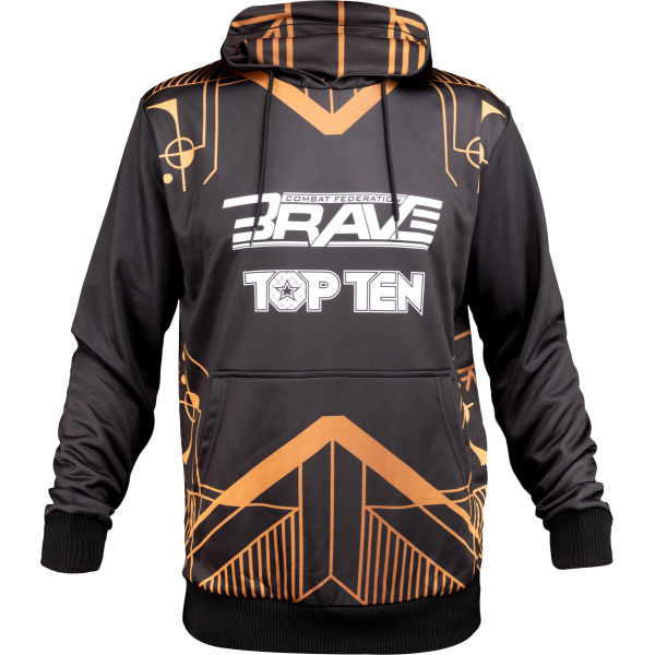 top-ten-hoodie-brave-black-gold-99134.jpg Hoodie „BRAVE“ – Bild 1