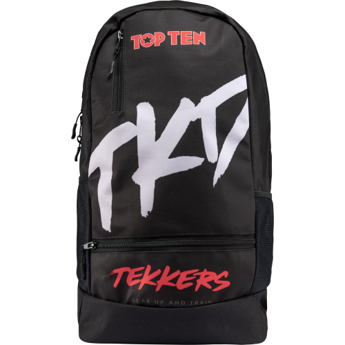 Rucksack „TKD Tekkers“ - schwarz, 58 cm x 34 cm x 26 cm, 45L
