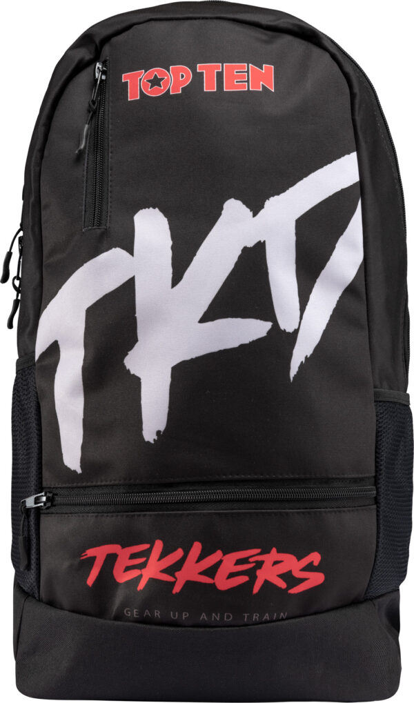 Rucksack „TKD Tekkers“ - schwarz, 58 cm x 34 cm x 26 cm, 45L – Bild 1