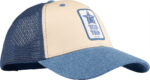 Trucker Cap „Denim Look“ - blau-beige