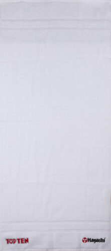 Handtuch TOP TEN & Hayashi „Cover” - weiss, 50x100cm