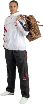 Trainingsanzug mit schwarzer Trainingshose – Bild 7