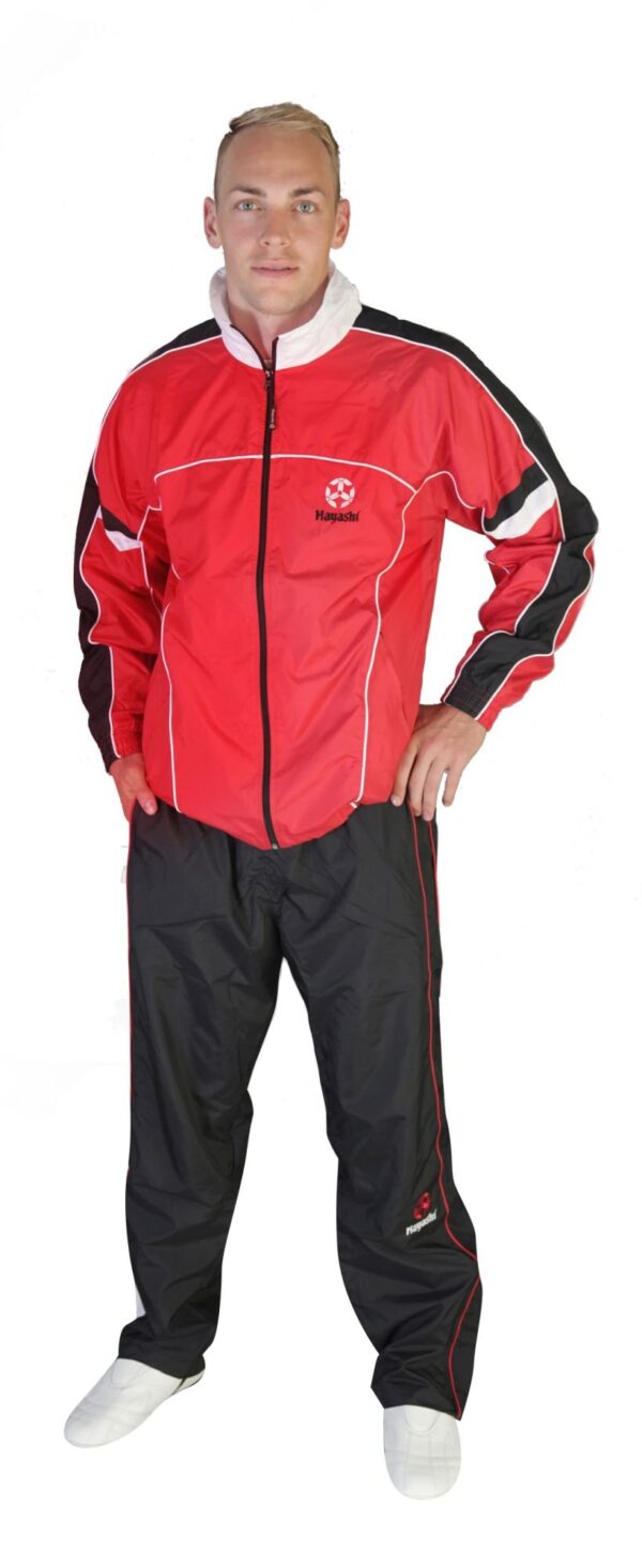 Trainingsanzug mit schwarzer Trainingshose – Bild 8