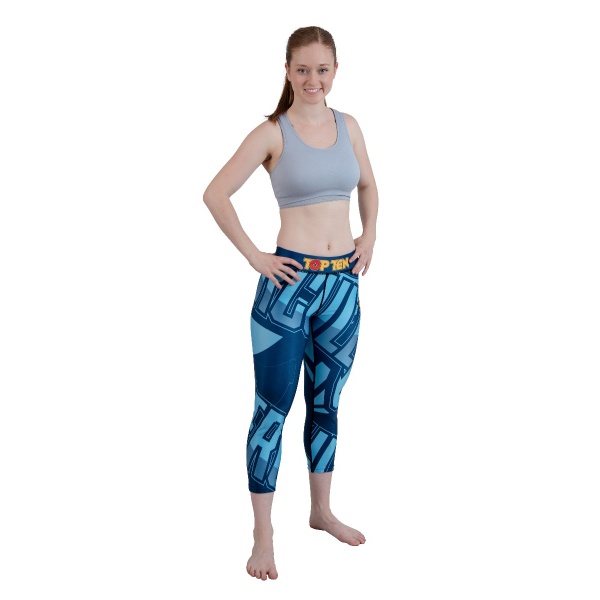 leggings-ladies-compression-pants-topten-hercules-capri-lena-mayer-18803-62-2.jpg 3/4 Kompressions-Hose, Leggins „Hercules“ für Frauen – Bild 2