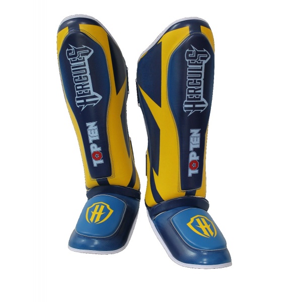 shin-instep-guard-topten-hercules-pair-33183-62-3.jpg Schienbeinschutz „Hercules“ für Thaiboxing, K 1 und MMA – Bild 1