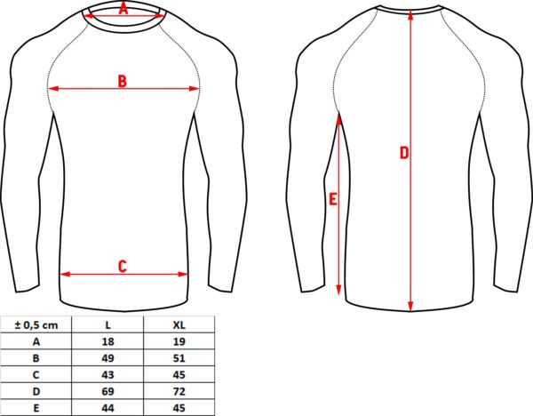 Rash Guard mit Motiv „Warrior“ – Bild 6