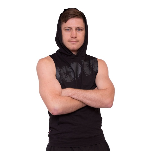 sleeveless-hooded-shirt-topten-black-14451-9-enriko-kehl-2-2.jpg Hooded Tank Top „Biceps“ – Bild 2