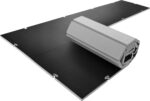Rollmatte Tatami - schwarz, 400 cm x 100 cm
