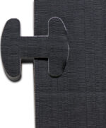 Rollmatte Tatami - schwarz, 400 cm x 100 cm – Bild 4