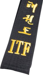 Budogürtel „ITF“ (mit Bestickung) „TAEKWON-DO“ – Bild 2