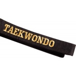 Budogürtel in Glanzoptik mit Box (mit Bestickung) „TAEKWONDO“ – Bild 2