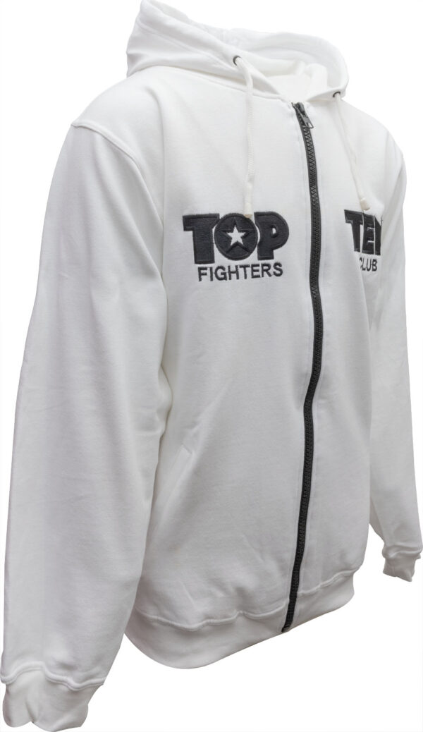 ZIP Hoodie „TOP TEN Fighters Club“ – Bild 2