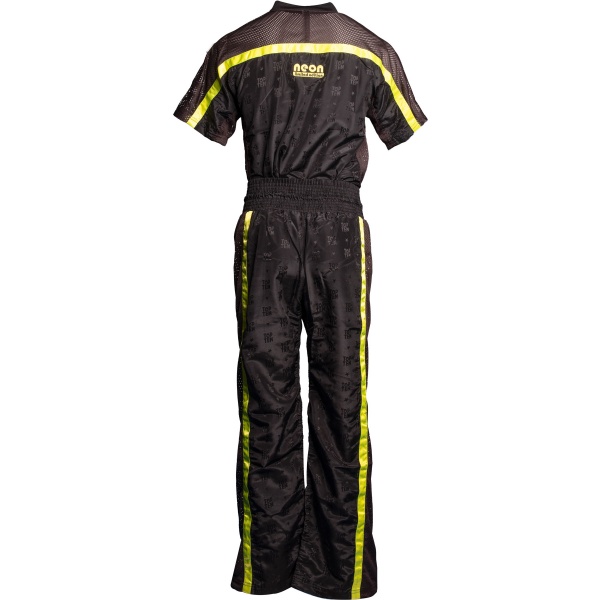top-ten-kickbox-uniform-neon-mesh-black-yellow-16005-back-2.jpg Kickboxanzug „NEON Mesh“ – Bild 9