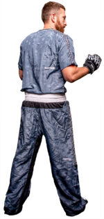 T-Shirt mit V-Ausschnitt zum Kickboxen „Kickboxjacke Prism“ – Bild 6