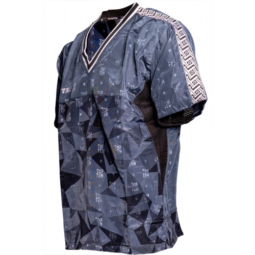 T-Shirt mit V-Ausschnitt zum Kickboxen „Kickboxjacke Prism“