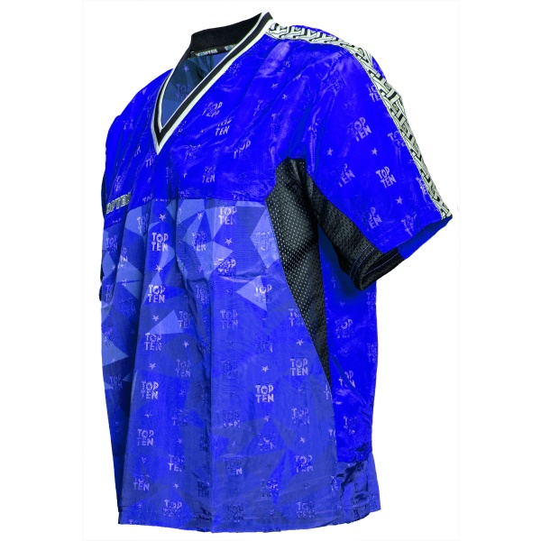 T-Shirt mit V-Ausschnitt zum Kickboxen „Kickboxjacke Prism“ – Bild 2