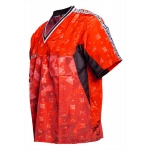 T-Shirt mit V-Ausschnitt zum Kickboxen „Kickboxjacke Prism“ – Bild 4