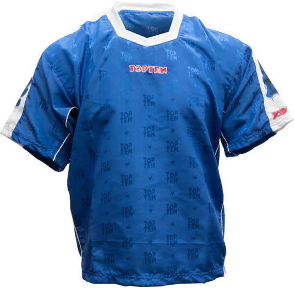 T-Shirt mit V-Ausschnitt zum Kickboxen „Kickboxjacke Graffiti“ – Bild 4