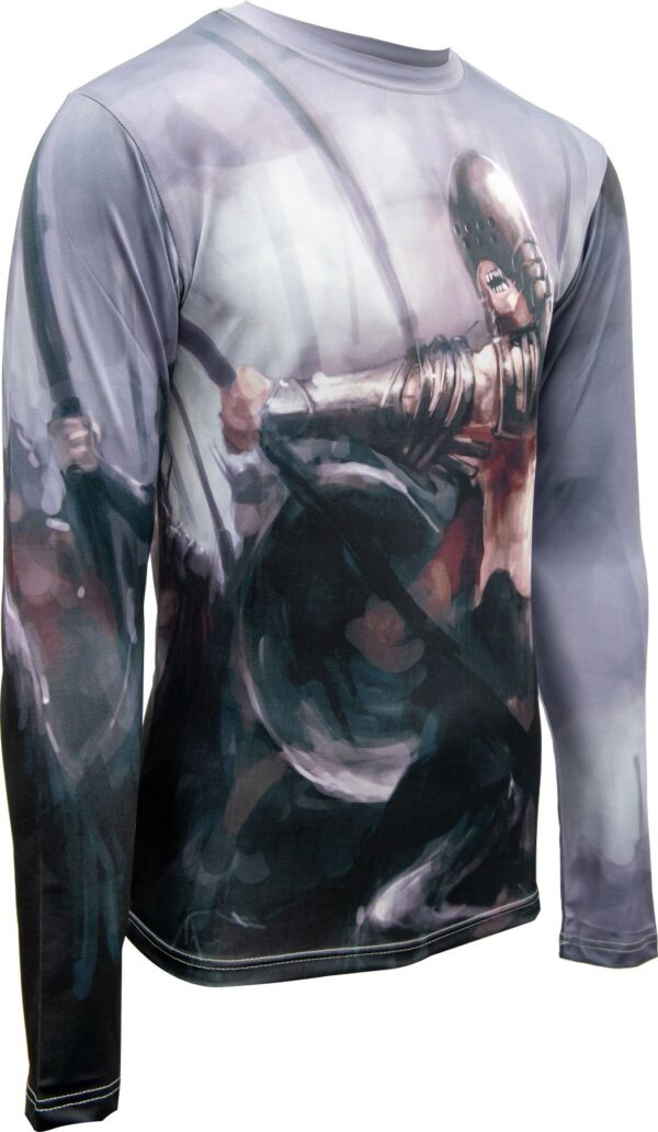 Rash Guard mit Motiv „Warrior“ – Bild 2
