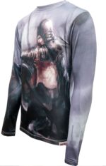 Rash Guard mit Motiv „Warrior“ – Bild 3